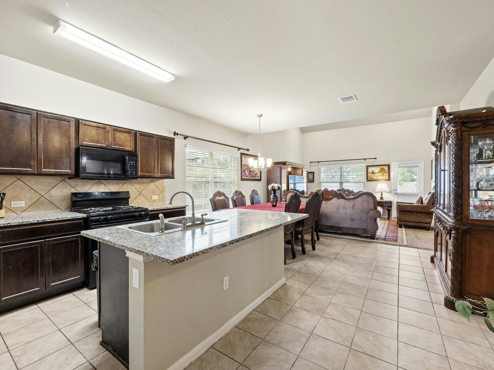 Kitchen and dining cedar park home for sale