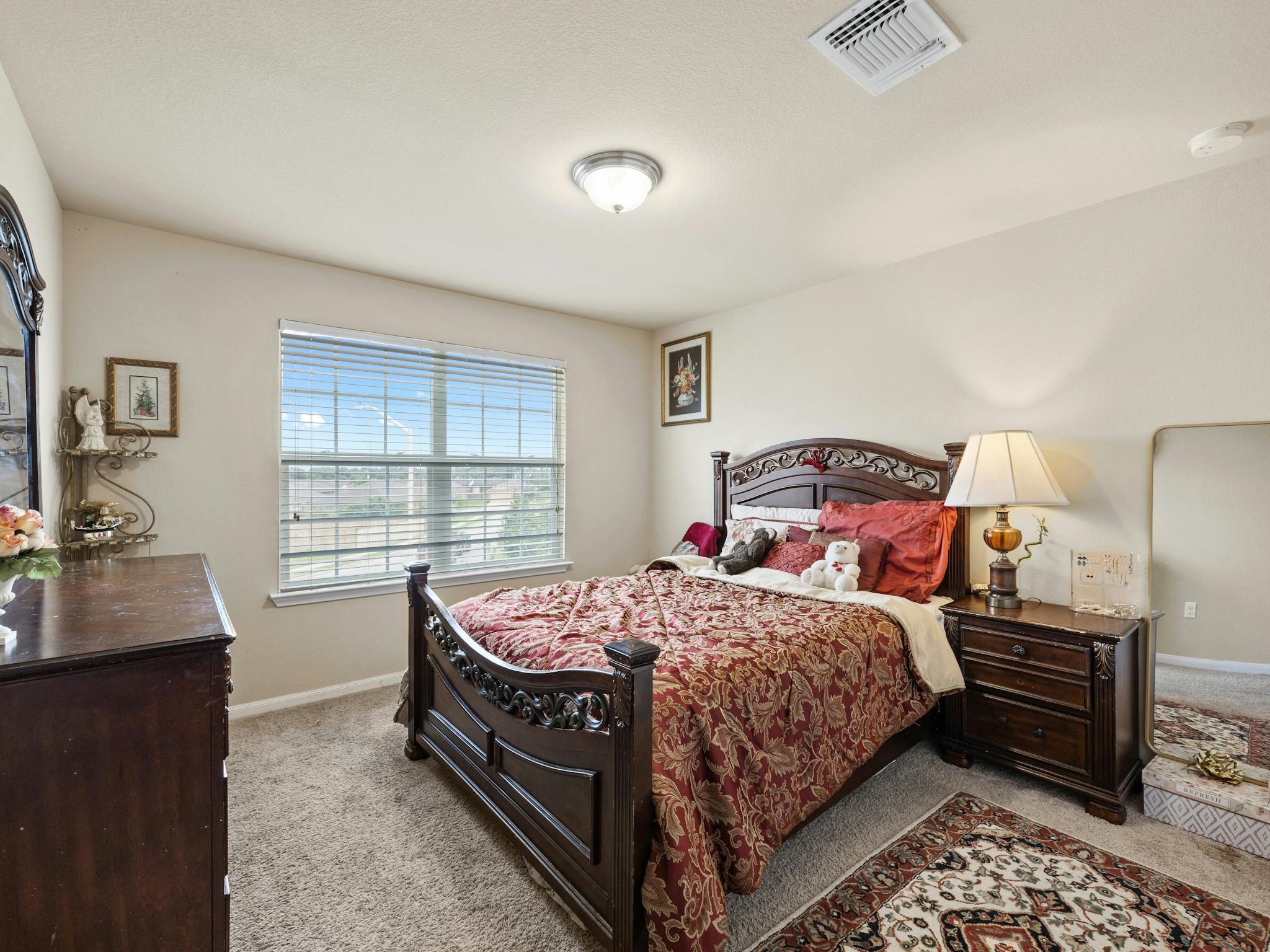 Upstairs bedroom example Cedar Park texas Home for sale